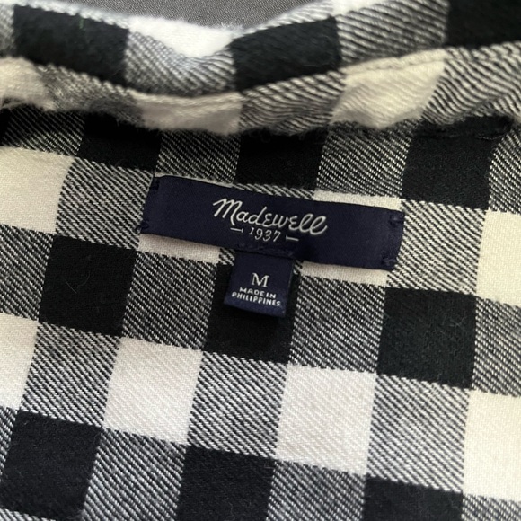 Madewell Flannel - Picture 3 of 3